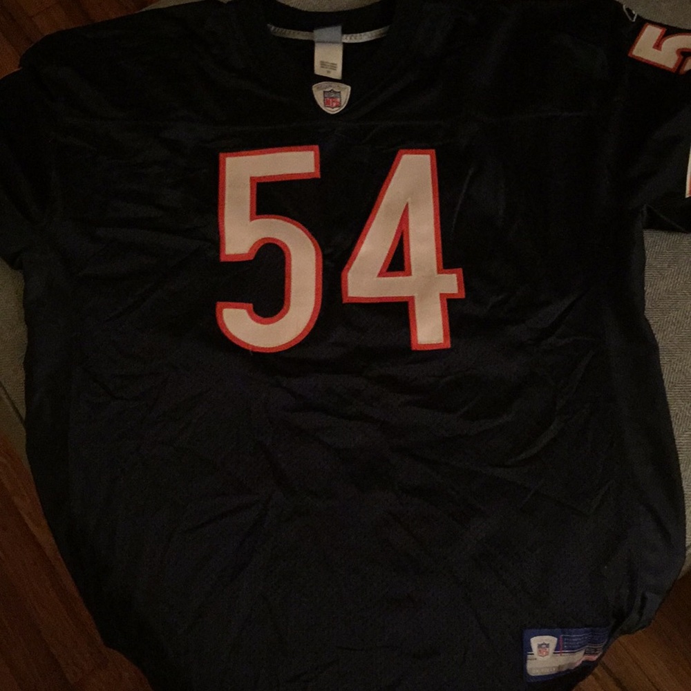 Brian Urlacher Chicago Bears Home Jersey